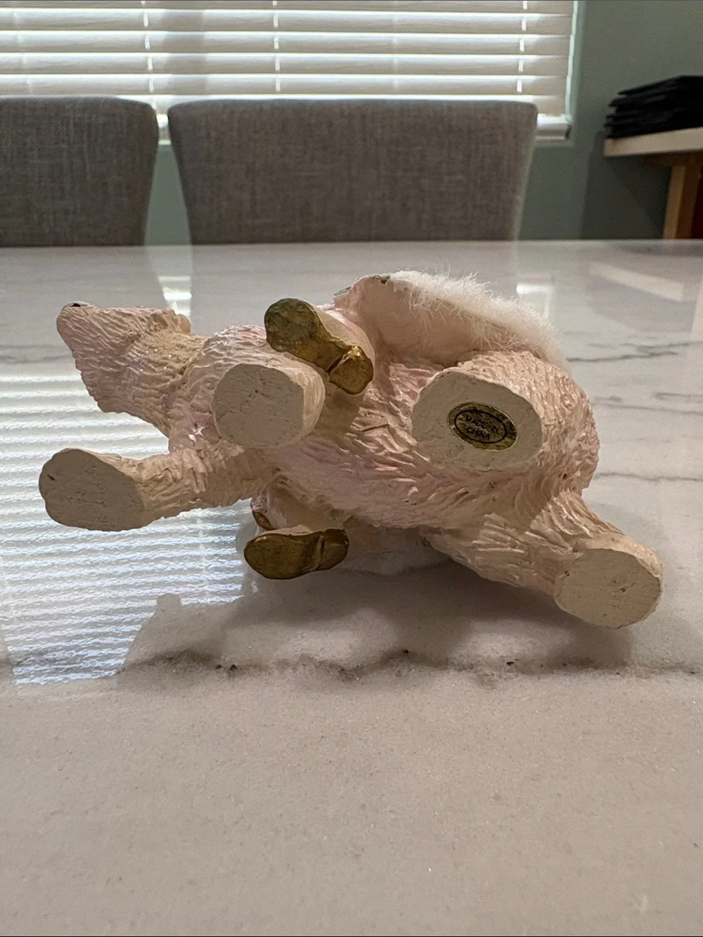 Kurt Adler Santa and Polar Bear Figurine